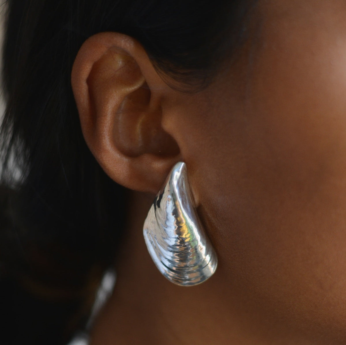 Altea Earrings, sterling silver